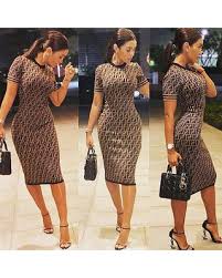 Check Out New Sales For Recipe Essentials Fendi Dress Bodycon Dress Parties Fashion
