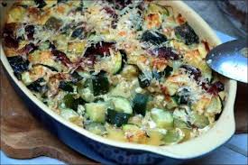Gratin De Courgettes Aux Lardons Et Moutarde A L Ancienne Happy Papilles Recette Gratin De Courgettes Gratin De Courgettes Lardons Courgette Lardon