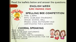 Contextual translation of mengeratkan hubungan silaturahim into english. Essay Giving Opinions Activities To Join During English Week Youtube