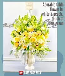Contoh sketsa bunga mawar untuk desain. Rangkaian Bunga Meja Yang Simple Dan Menarik Untuk Acara Adorable Florist