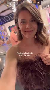 So emotional 🥹 Filming our last episode of @ET Canada ever!! #etcanada  #goodbye #finale #entertainmenttonightcanada #toronto #endofanera