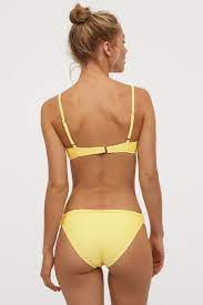Bikini Bottoms Light Yellow Ladies H M Us Bikinis Yellow Bikini Bottoms Bikini Bottoms