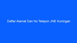 Fitur jojonomic apa yang ingin dicoba?* buku besar pembantu utang ini berfungsi untuk mencatat rincian utang menurut nama kreditor. Daftar Alamat Dan No Telepon Jne Kuningan Pinjaman Online Kuningan Info