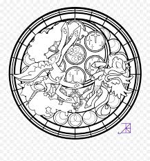 Black legendary creature — alicorn. Png V14 Pictures File Rec Stained Glass Hall Nightmare Moon Princess Luna Coloring Pages Stained Glass Png Free Transparent Png Images Pngaaa Com