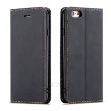 Premium leather and classic design! Shop Forwenw Leather Wallet Cover For Iphone 6s Plus 6 Plus Black From China Tvc Mall Com