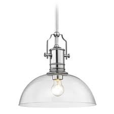 Prismatic Glass Pendant Light Chrome Finish 14 38 Inch Wide At Destination Lighting Chrome Pendant Lighting Industrial Pendant Lights Pendant Light