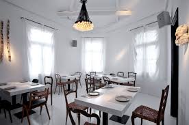 Il Buco Black Trim White Walls Ceiling Mounted Droog Lamp Sheer White Curtains Dionisis Sotovikis Mix And Match C Simple Room Interior Furniture Interior