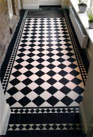 Tile And Stone On Pinterest Tile Sacks And Herringbone Tile White Tile Floor Hallway Flooring Black And White Tiles