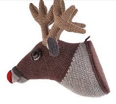 Reindeer Head Pattern By Vanessa Mooncie Crochet Taxidermy Crochet Projects Reindeer Head
