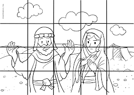 Abram Und Sarai Ausmalbilder Coloring Pages Christliche Perlen