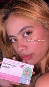 Let your eyes do the talking! ❤️ This "AMBER BROWN" contact lense is  perfect for everyday use! 🫶 #hapakristin #contactlenses #michellemariño  #brown #lense #mm #fy #fypp #foryoupage