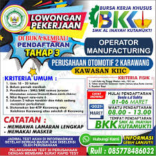 Bkk smk bhineka jl.kertabumi no.42 karawang. Bkk Smk Al Inayah Kutamukti Home Facebook