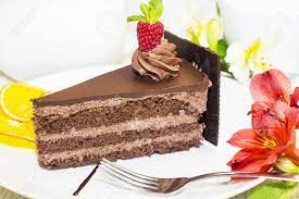 Manche gesund aussehende frühstückscerealien enthalten mehr zucker als ein stück kuchen. Dessert Ein Stuck Kuchen Auf Dem Tisch Mit Einer Tasse Tee Lizenzfreie Fotos Bilder Und Stock Fotografie Image 19462691