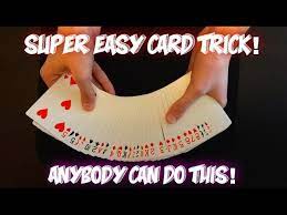 Very easy card trick for beginners. Easiest Card Trick Ever Learn In Less Than 5 Minutes Youtube