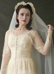 Revamp Reproduction Dress Love The Buttons Up The Front 1940s Wedding Dress Wedding Gowns Vintage Wedding Dresses