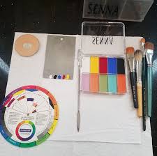 Teaching Our Senna Pro Artists Color Theory Using The Pro Primary Pastel Palette You Can Make Any Foundation Color Foundation Colors Palette Pastel Palette