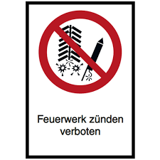 Ihre nach verbotsschilder zum ausdrucken kostenlos ergab leider keine produkttreffer. Feuerwerk Verboten Schild Feuerwerksverbot Silvester Seton