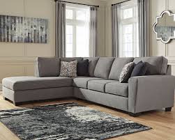Larusi 2 Piece Sectional With Chaise Iron Grey Furniture Living Room Furniture Ashley Furniture Have you always wanted to add a sectional to living room furniture?