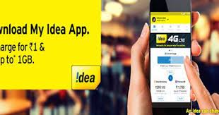The easiest way to get more credit with idea cellular. Download My Idea App And Get 1gb Free 3g Speed Mobile Internet Data Usage For Rs 1 Telecom Tariff News Of Telecommunications Latest Plans And Offers