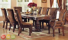 Classic furniture dining room sets consist of eight chairs, a showcase, a table and a console with mirror. Estelle Dining Room Set Formal Dining Room Furniture Traditional Dining Room Furniture Fine Dining Room