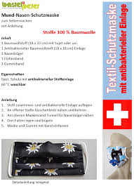 So feel free to share it with others for happy fun. Nahset Schutzmasken Bastelpeter Spreitenbach Bastel Und Dekomaterial En Gros
