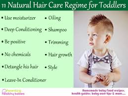 How to wash a baby's hair. 11 Natural Hair Care Regime For Toddlers
