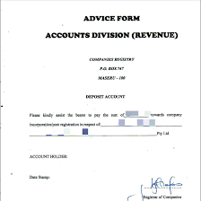 Company Incorporation