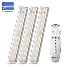 Wireless Remote Control Led Under Cabinet Lighting 3 Packs Ldopto 10 Led Cupboard L Led Under Cabinet Lighting Under Counter Lighting Under Cabinet Lighting