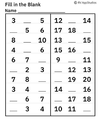 The original format for whitepages was a p. Free Printable Worksheets For Kids Missing Number Worksheets 1 20