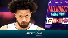 Cunningham dá mais um show, Pistons dominam os Cavs e forçam último jogo em Detroit
