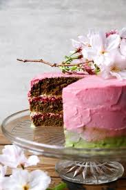 Raspberry Matcha Celebration Cake Gluten Free Vegan Nirvana Cakery Recipe Vegan Cake Celebration Cakes Food
