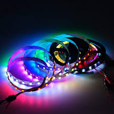 Btf Lighting Ws2812b 5m 60leds Pixels M Flexible Individually Addressable Led Strip Dream Color Non Waterproof Dc5v 16 4ft Buy Led Lights Led Lights Lights