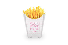 Download French Fries Packaging Box Mockup Generator Mediamodifier