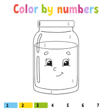 Letter b is for bumblebee puzzle. Coloring Pages By Number Kids Drawing Hub