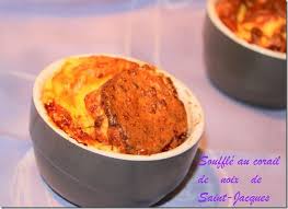 Souffle Au Corail De Noix De Saint Jacques Les Joyaux De Sherazade Recette Noix De Saint Jacques Alimentation Saint Jacques