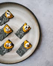 Jerry, elaine, george, and kramer prepare to attend a dinner party. Spiced Carrot Labneh And Nigella Seed On Charcoal Crackers Alexandra Dudley