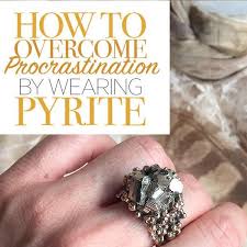 Crystal For Procrastination How To Wear Pyrite To Get A Natural Energy Boost Crystals Healing Crystal Jewelry Natural Energy
