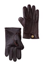 Fownes Bros Faux Fur Lined 3 Point Snap Smart Glove Hautelook