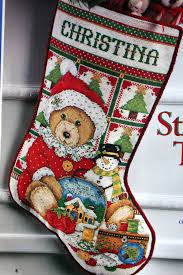 Stitch cross zum kleinen preis hier bestellen. Christmas Teddy Bear Stocking Cross Stitch Pattern From Cross Stitcher August 2003 Features 21 Charts Old Glory Pillow God Bless America Cross Stitch Christmas Stockings Cross Stitch Stocking Christmas Stockings Diy