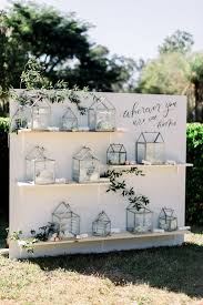 Picture Of A Modern Wedding Seating Chart Done With Shelves