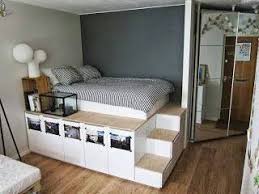 Max out your closet the more you can store in your closets, the less that has to be stored in your main bedroom area, making it feel more spacious. Not Your Mom S Underbed Storage 10 Creative Ways To Make More Space In Your Bedroom Diy Storage Bed Platform Bed With Storage How To Make Bed