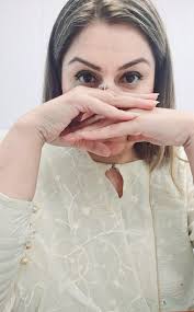 Don't look left or right just look ahead. That's how goals get met!