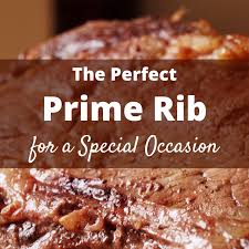 Her traditional christmas eve meal is simple: Prime Rib Christmas Dinner Recipe Delishably