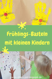Fruhlingsbasteln Mit Kleinen Kindern Super Einfache Ideen Fur Bastelunbegabte Kleinkind Eltern Basteln Mit Kindern Winter Fruhlingsbasteln Osterdeko Basteln Kinder