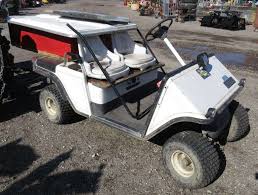 Brake pedal does not release as it should. Albrecht Auctions 1987 Ez Go Golf Cart Lifted Forward And Reverse Robin Gas Engine Has A Roof And Windshield Bill Of Sale In Office