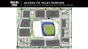 Valet Parking At Marlins Park Miami Marlins