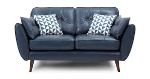 Lucky there were two in the pack. Zinc Leather 2 Seater Sofa Zinc Leather Dfs