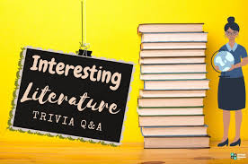 But i'm sure, you will find many new things to learn about animals. 37 Literature Trivia Questions And Answers Group Games 101