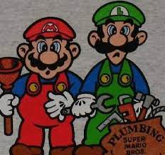 Here's a part of what the character bio says for mario… has your mind been blown knowing that the mario brothers are no longer plumbers? Nintendo Super Mario Bros Plumbing Luigi T Shirt On Popscreen