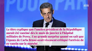 Nicolas sarkozy invite également les autorités sanitaires du pays à se pencher sur la question du vaccin russe, spoutnik v. Ofxjbjv2re1msm